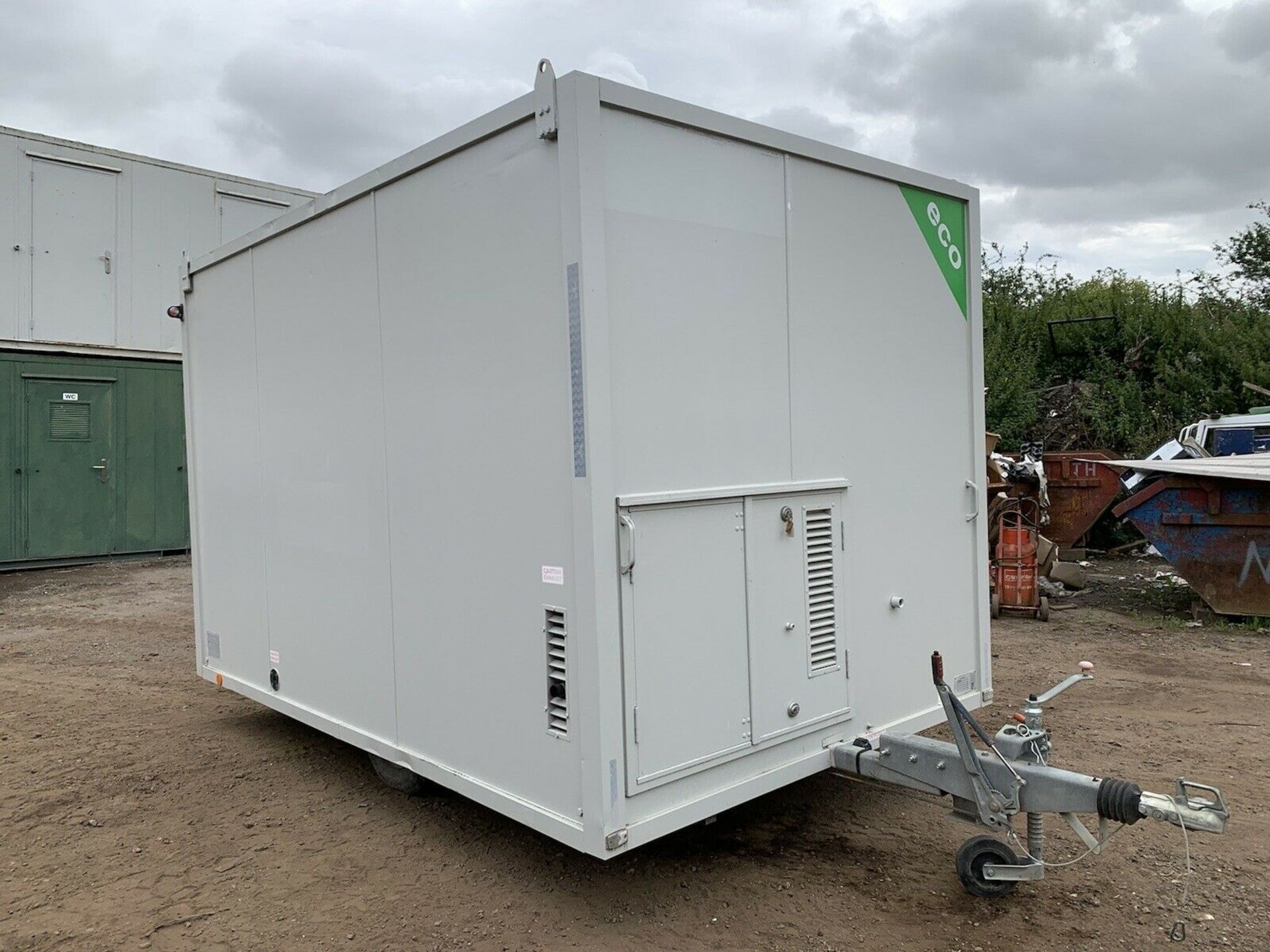 AJC Towable ECO Welfare Unit Site Office Cabin Canteen Toilet Generator