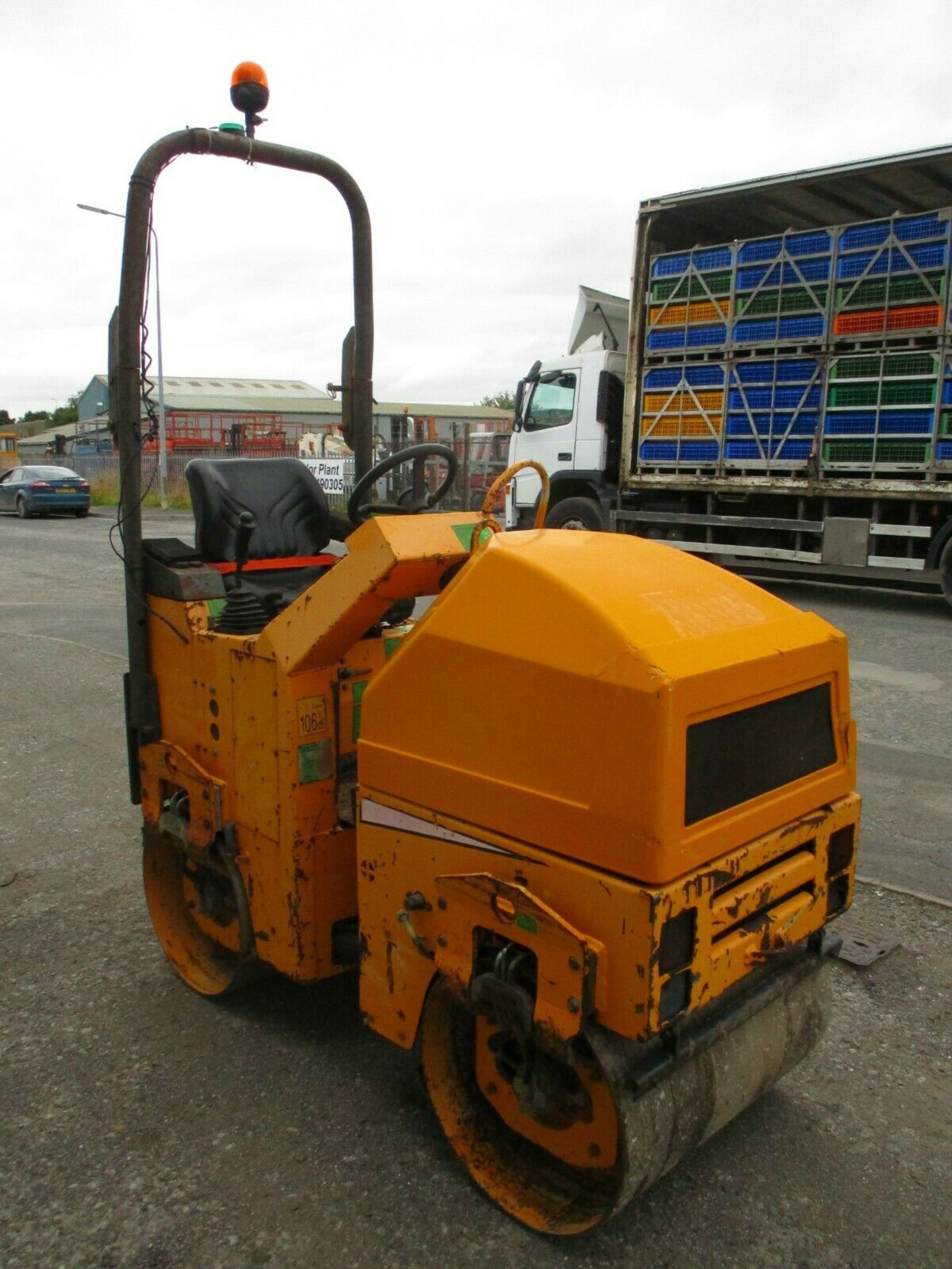 Terex TV 800 benford bomag 100 120 80 vibrating roller - Image 3 of 10