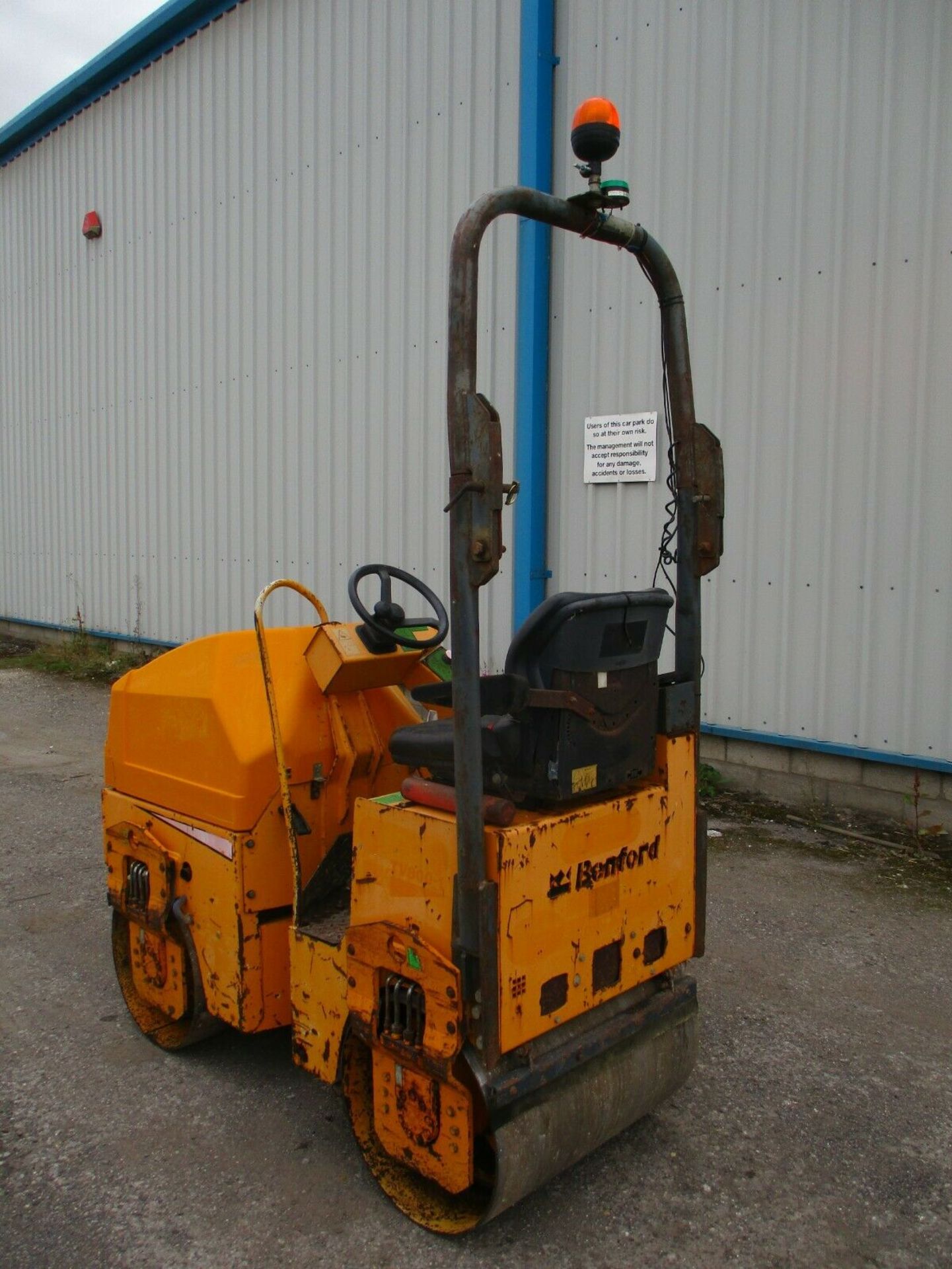 Terex TV 800 benford bomag 100 120 80 vibrating roller - Image 8 of 10