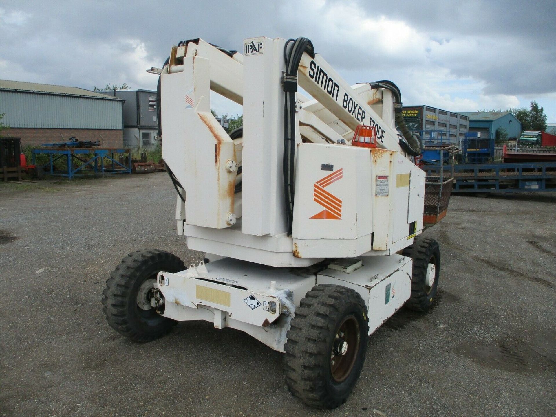 Simon Boxer 170 Scissor Lift Access Platform cherry picker - Image 12 of 12