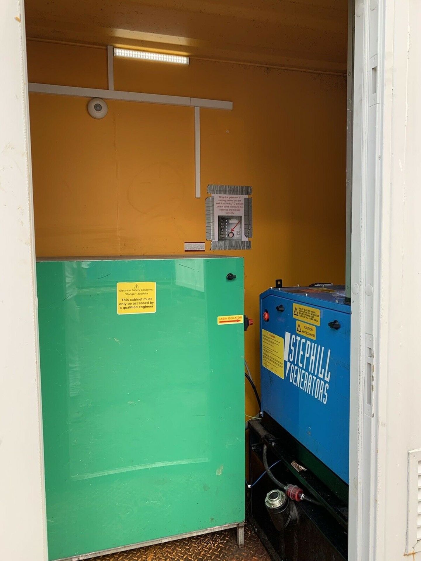 ECO Welfare Unit Site Cabin Canteen Generator Toilet Portable Anti Vandal Steel - Image 6 of 11