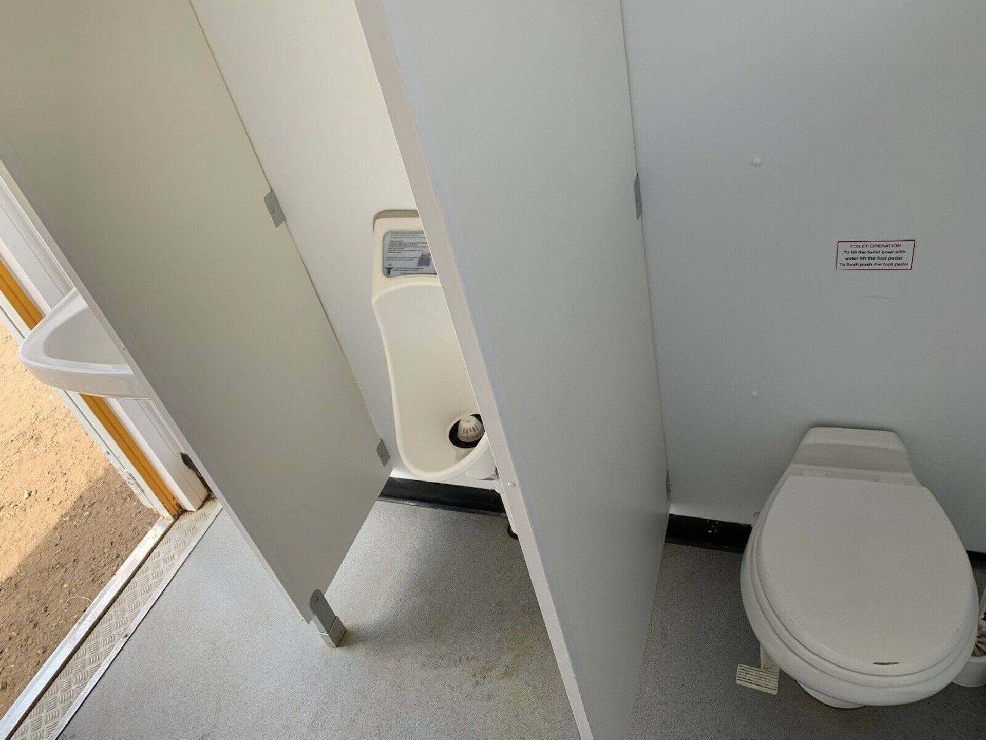 ECO Welfare Unit Site Cabin Canteen Generator Toilet Portable Anti Vandal Steel - Image 5 of 11