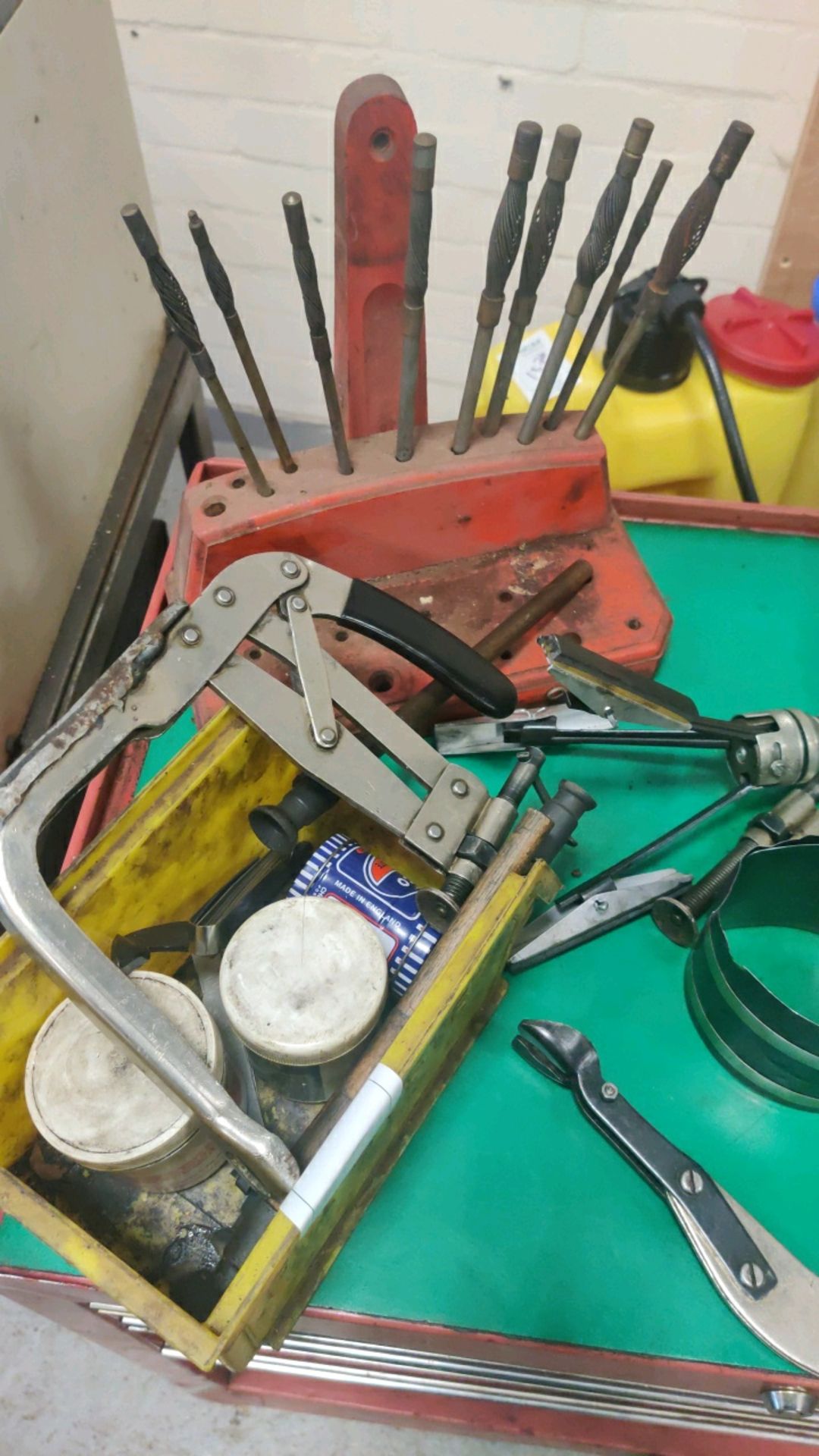 Tool box and value spring compressor - Image 3 of 4