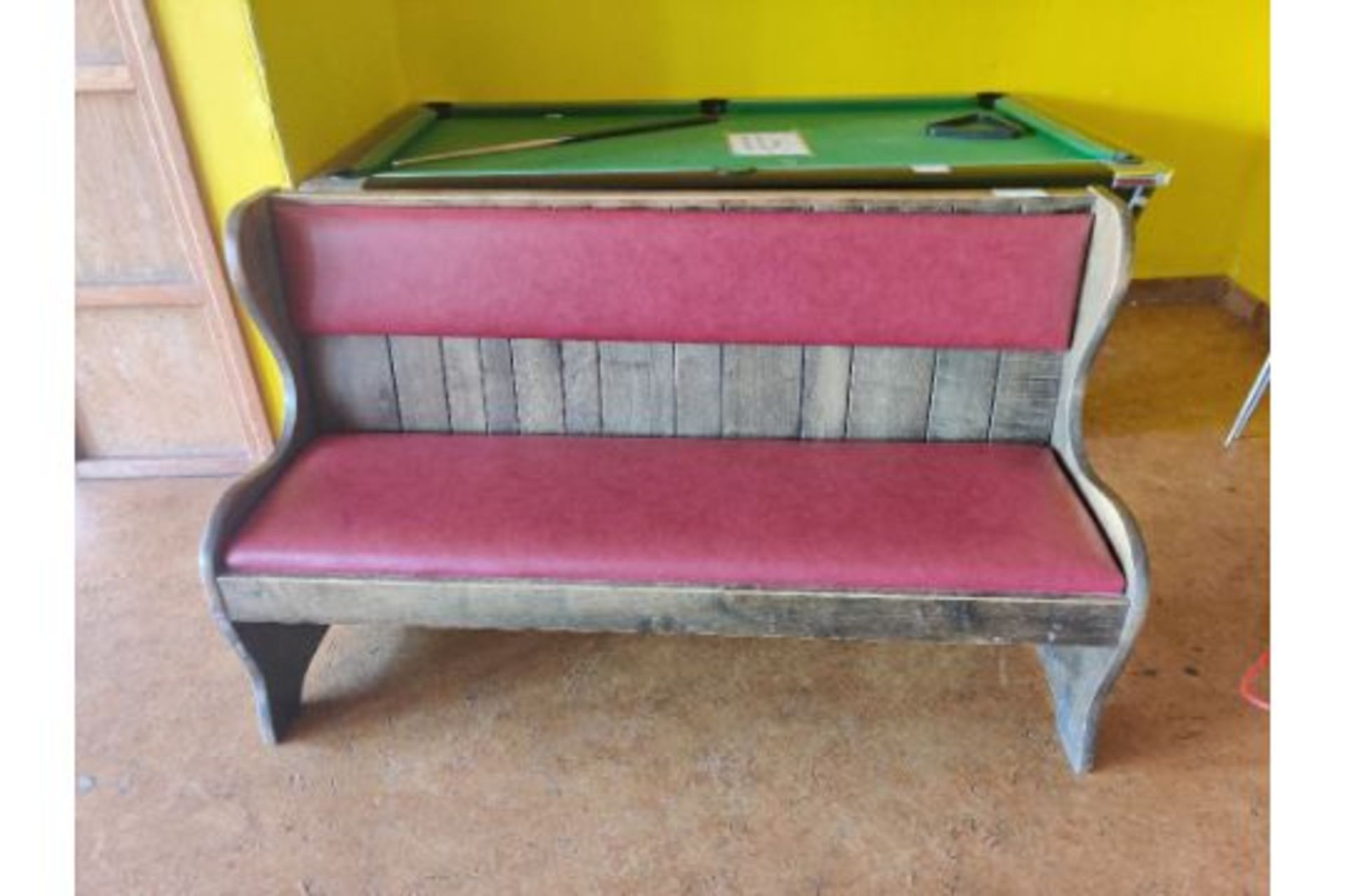 Pew Style Seat