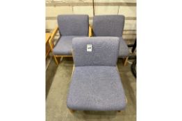 Blue Fabric Chairs