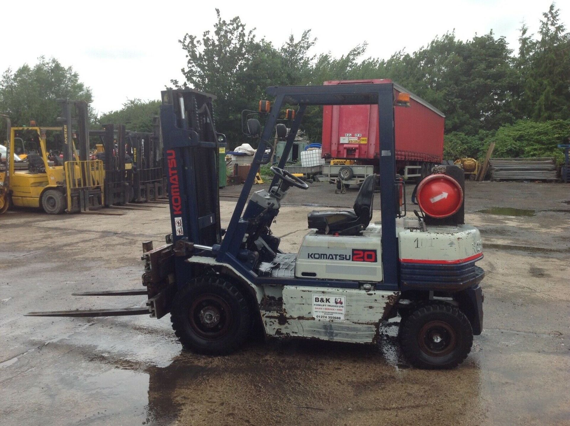 Komatsu 2.0 ton gas forklift - Image 3 of 8