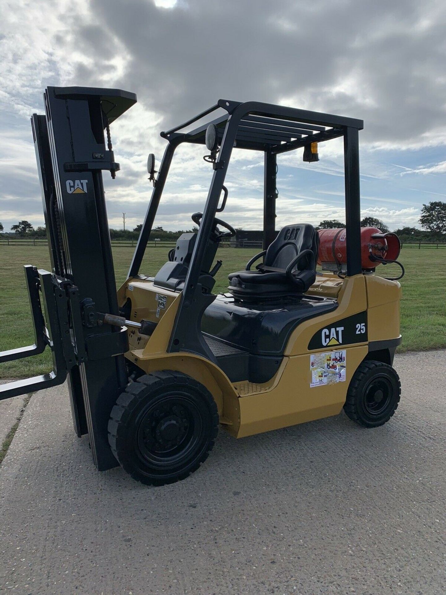 Caterpillar 2.5 Tonne Gas Container Spec Forklift