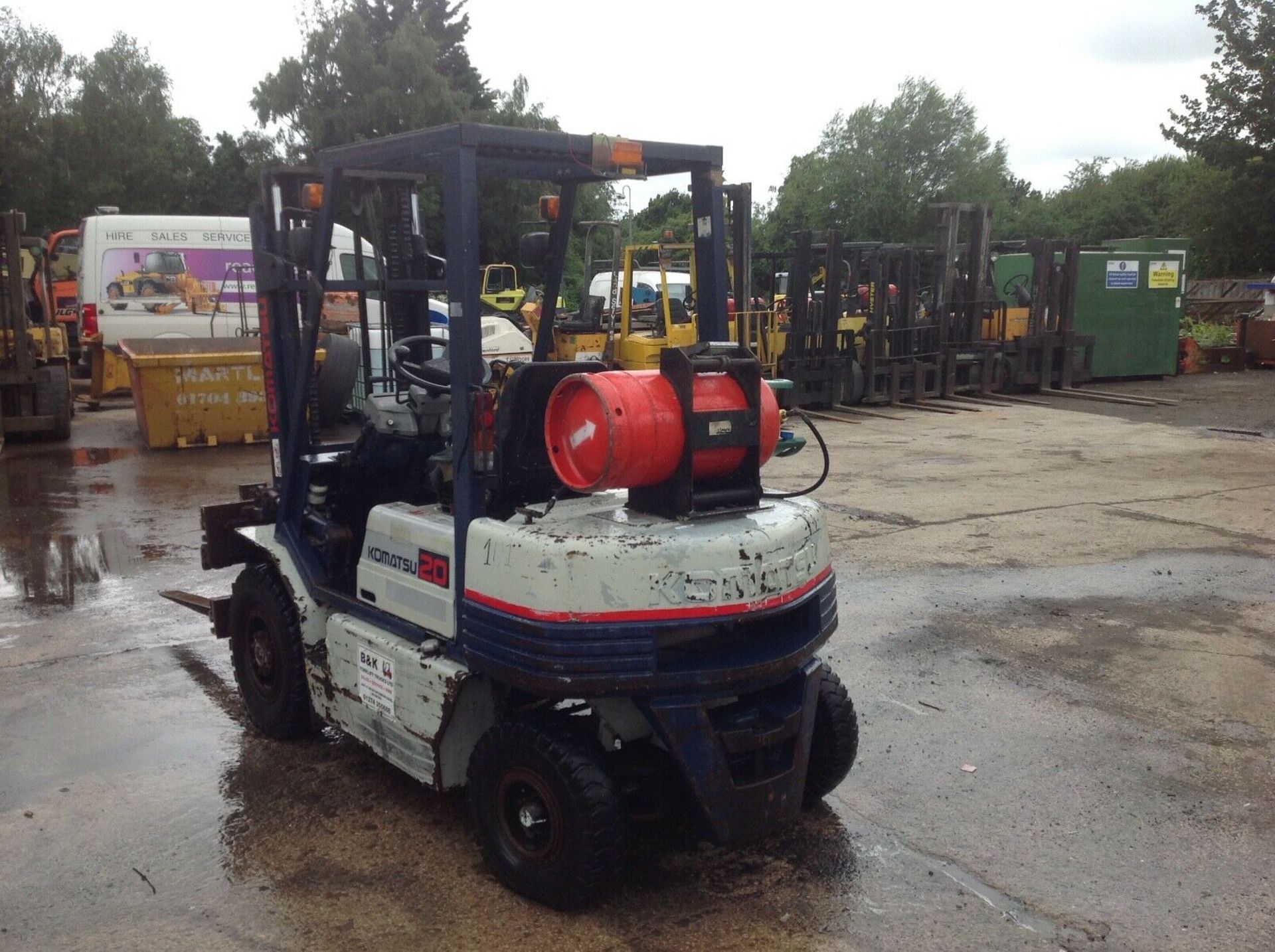 Komatsu 2.0 ton gas forklift - Image 4 of 8