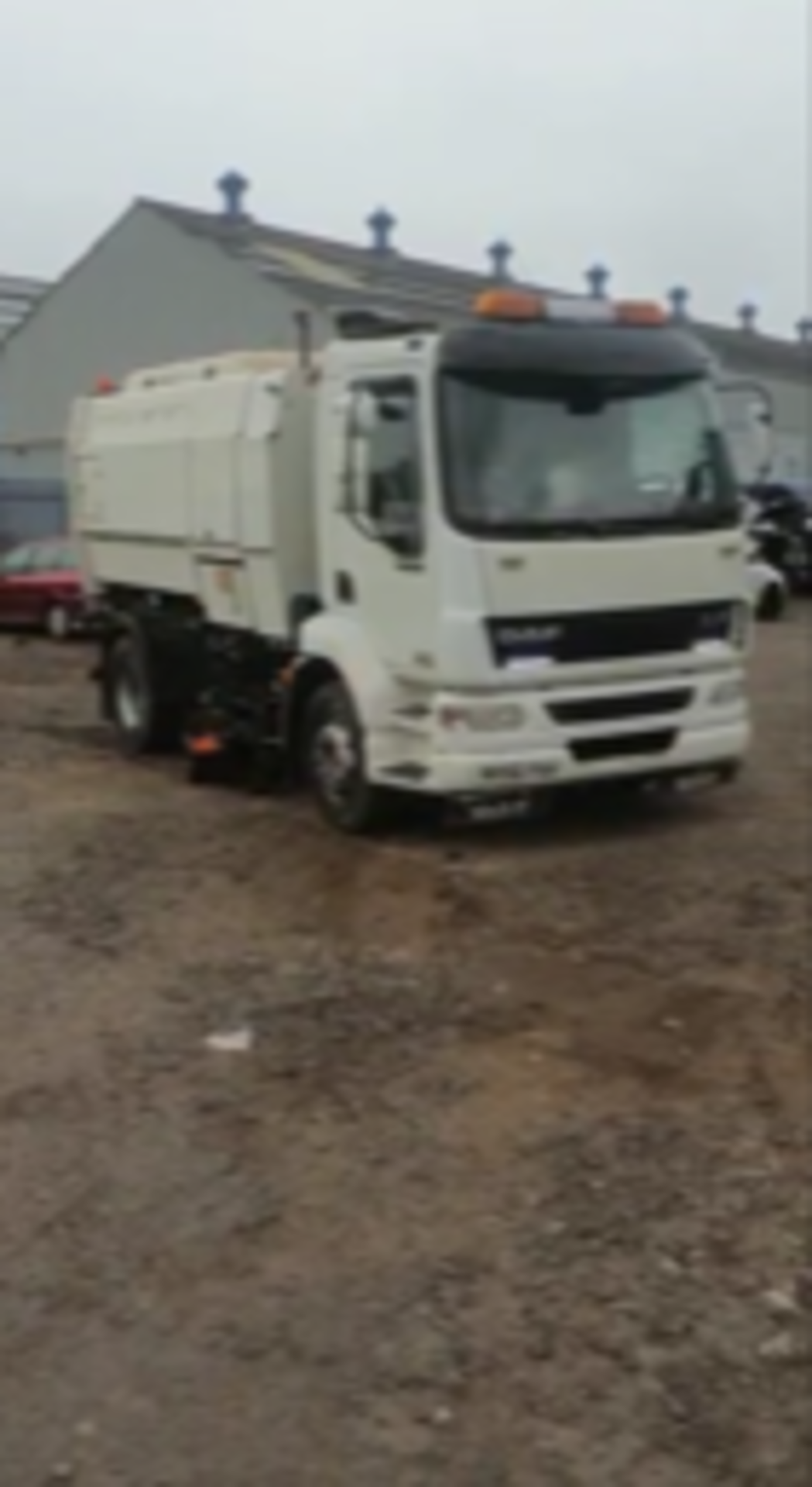 DAF Scarab road sweeper mistral twin sweep