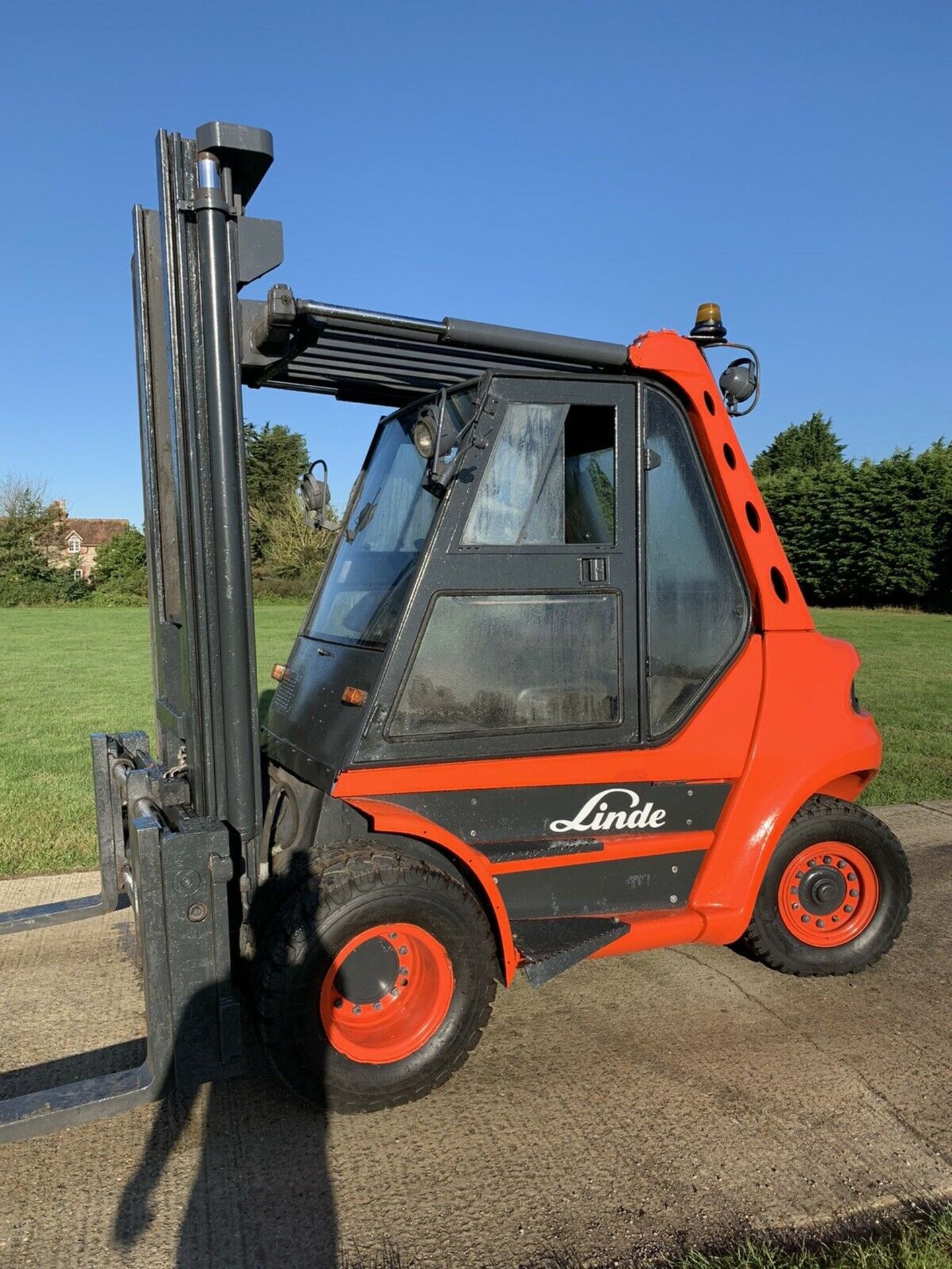 Linde H70d Diesel Forklift Twin Wheels - Image 2 of 7