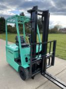 Mitsubishi 1.6 Tonne Electric forklift truck