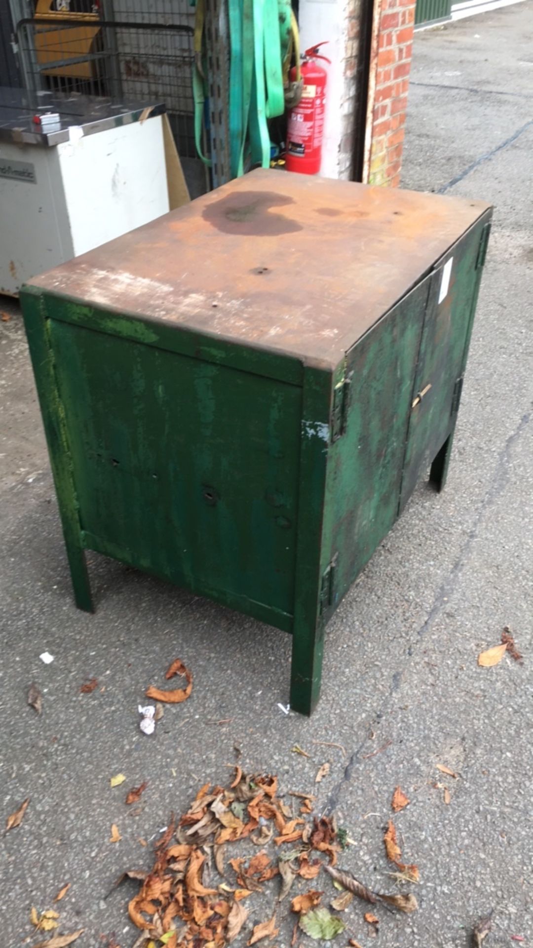 Steel cupboard heavy duty