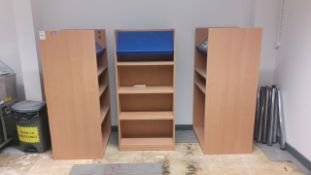 Library shelves