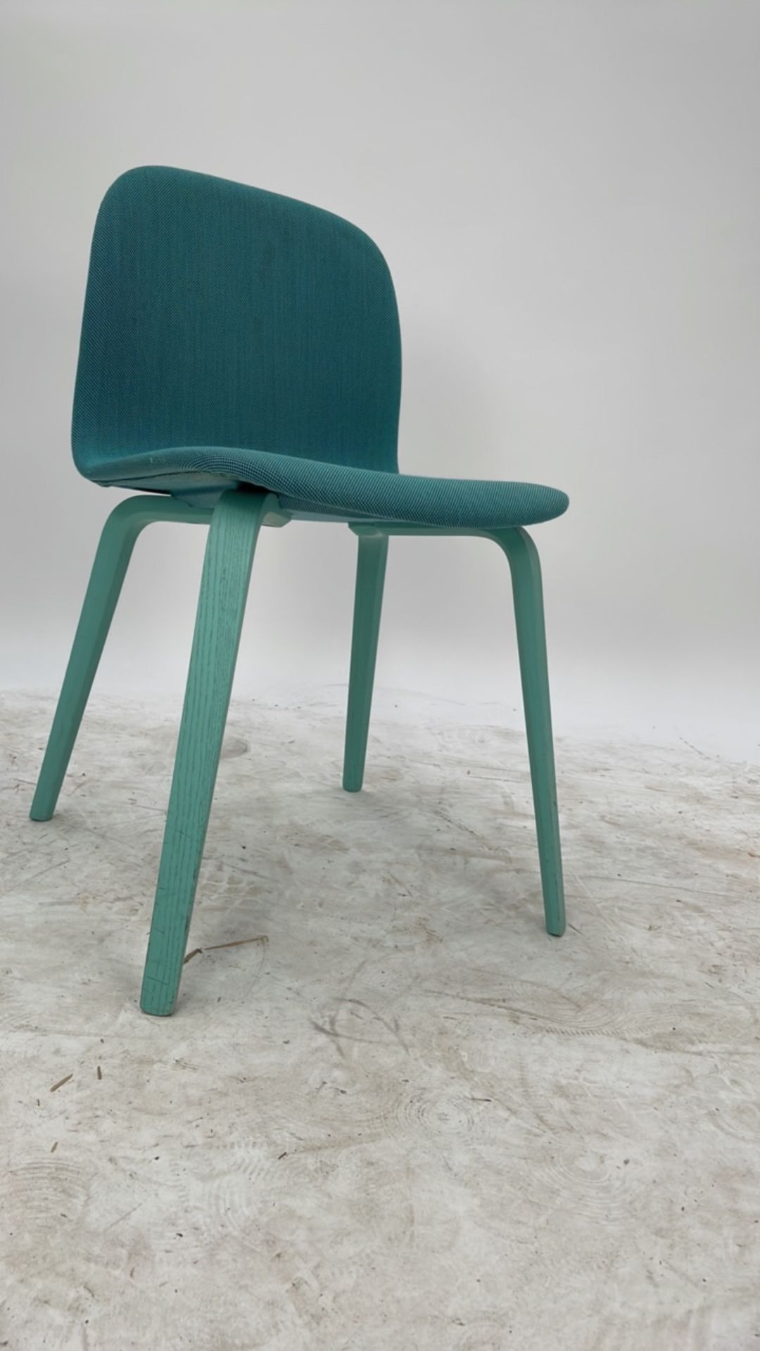 Turquoise urban style chair - Image 2 of 2