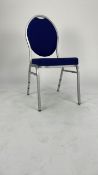 Dining chair blue