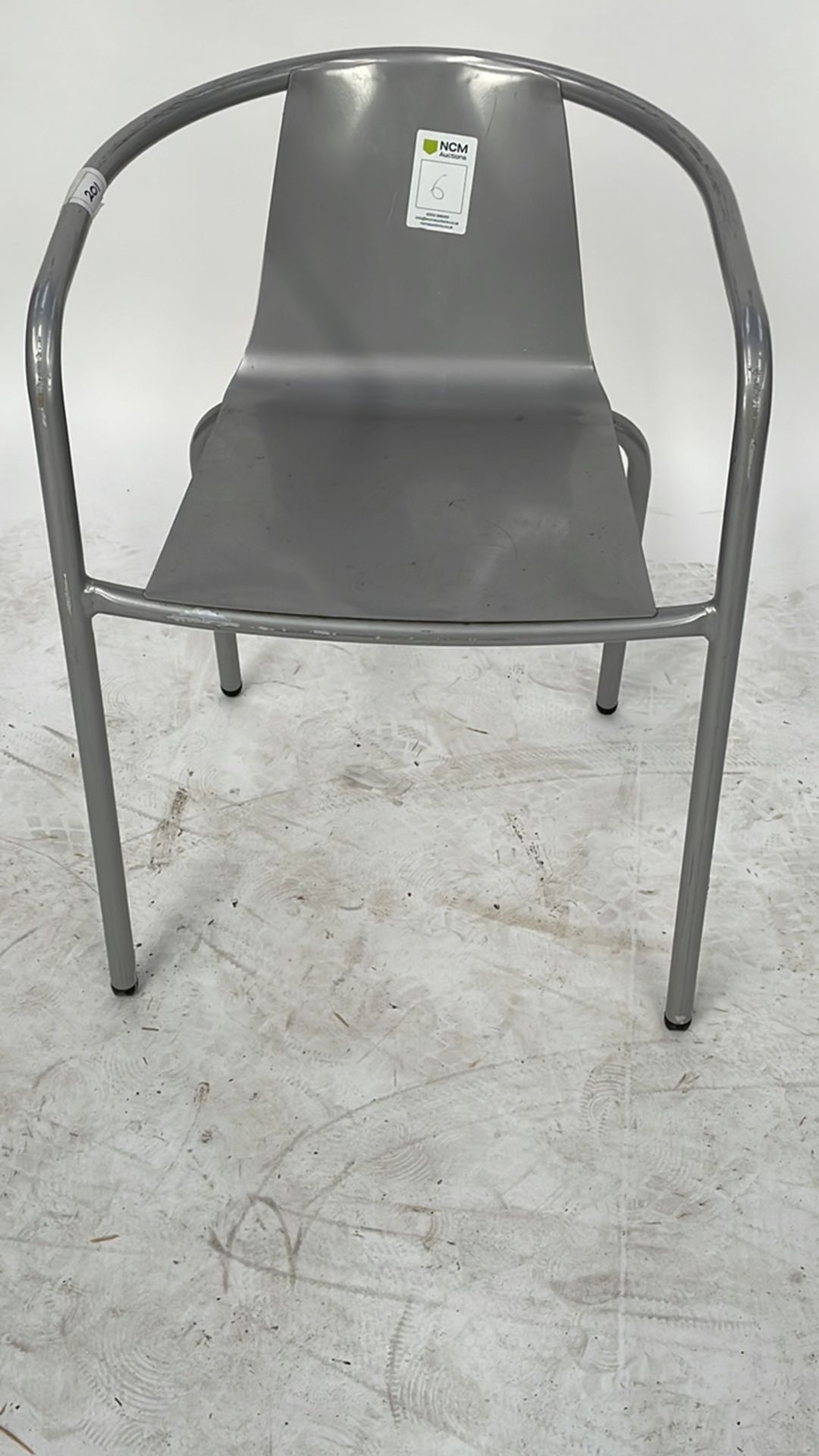 Silver chair