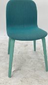 Turquoise urban style chair