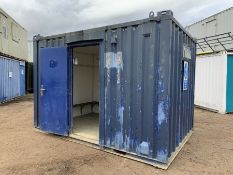 12ft Portable Site Office Cabin Drying Room Anti V