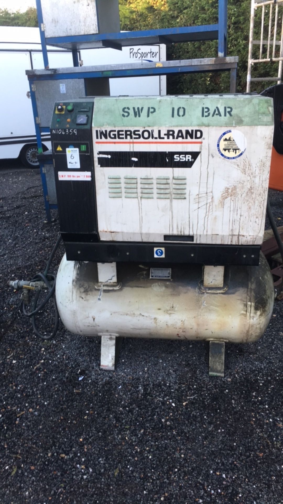Ingersoll Rand SSR ML7.5 compressor (999, N104359)