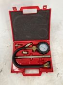 Petrol engine compression test kit