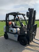 Nissan 2.5 Tonne Gas Forklift