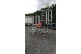 Podium scaffolding work platform job lot (A684318)