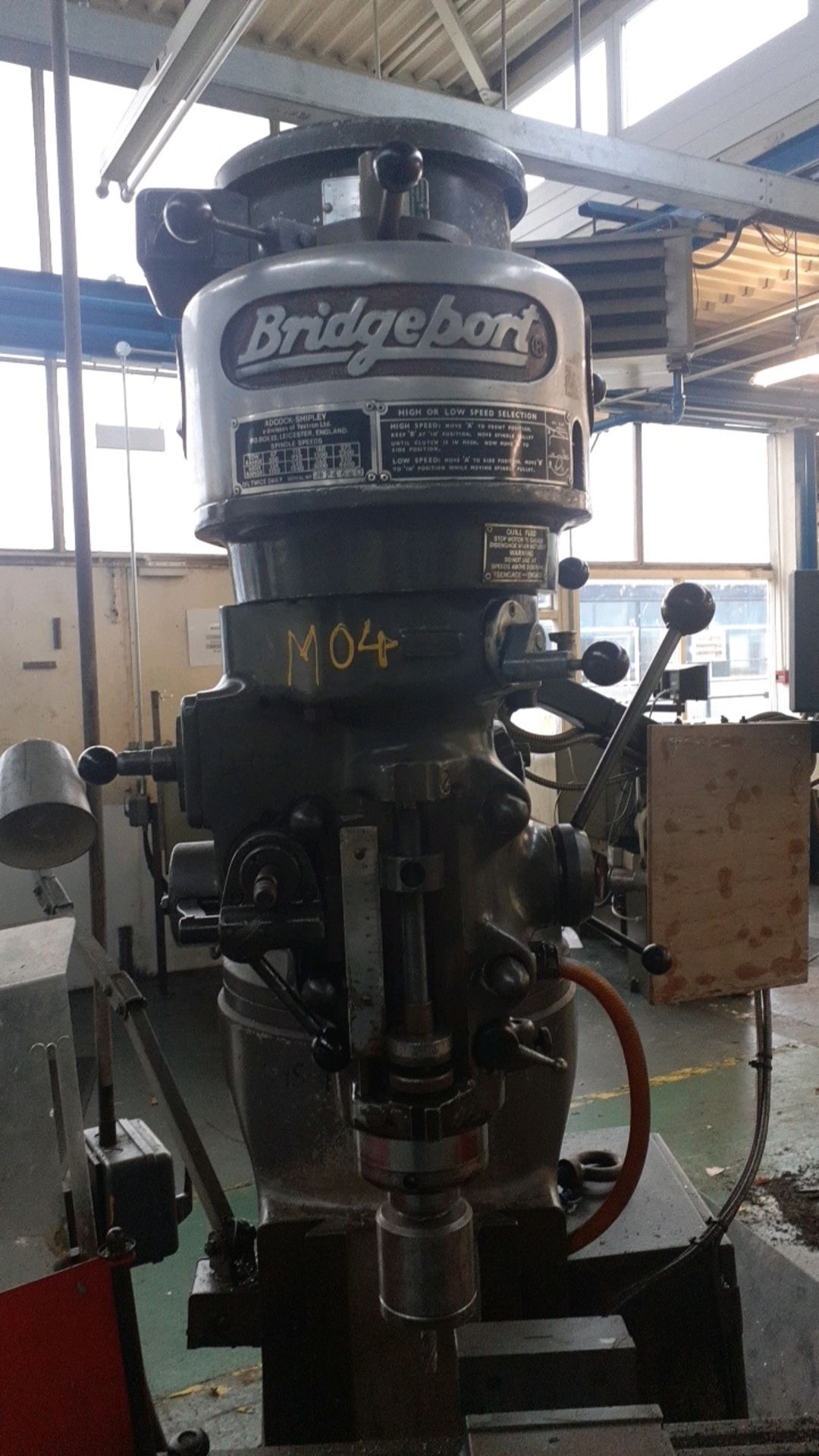 Bridgeport milling machine - Image 3 of 5
