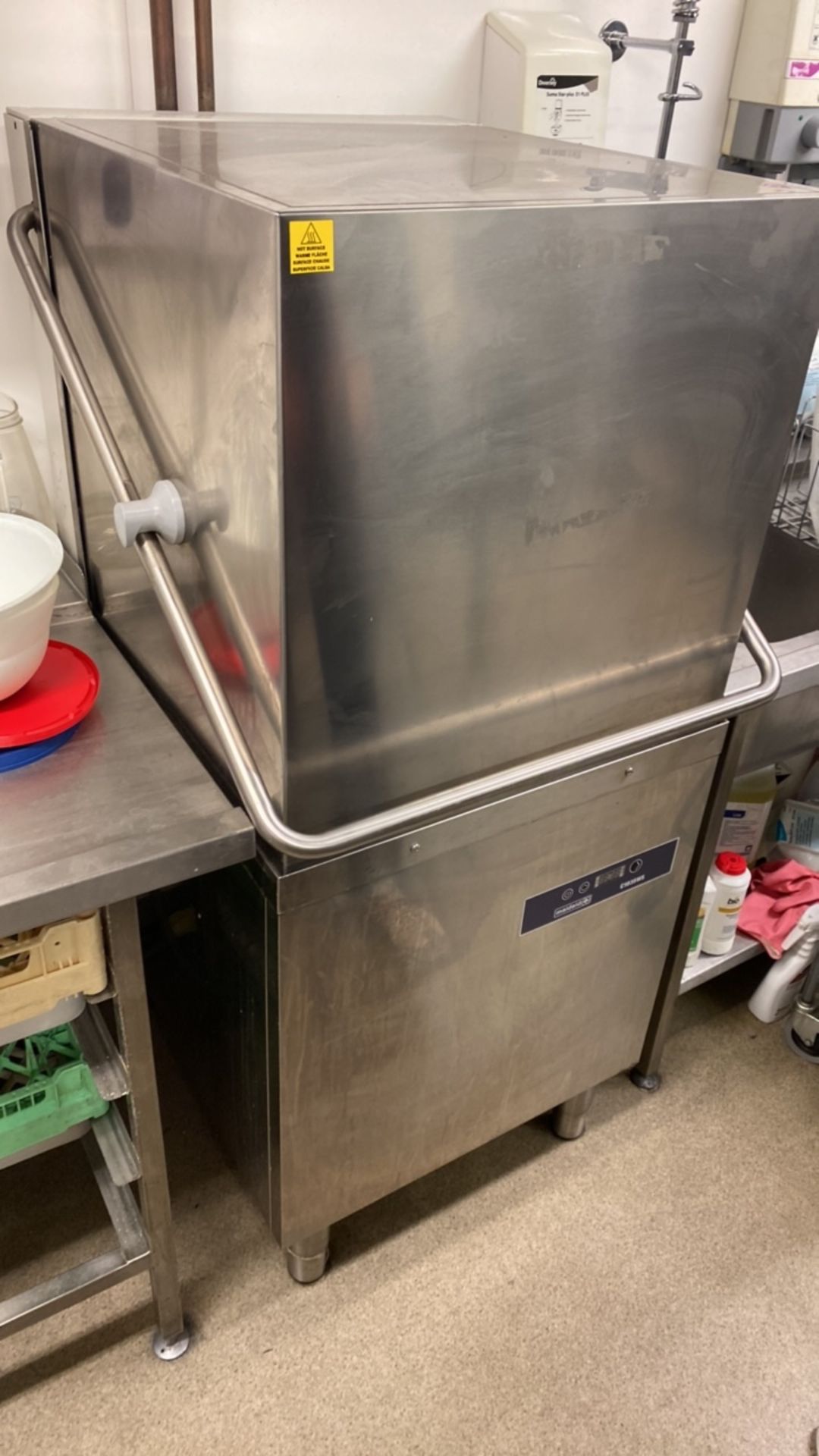 Maidaid C1035WS pass through dishwasher with drain