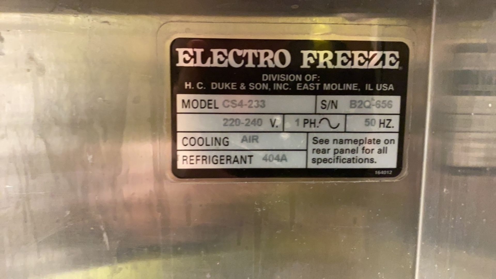 Electro Freeze Ice cream machine - Image 4 of 4