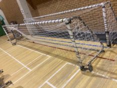 Indoor 5 a side full size football nets