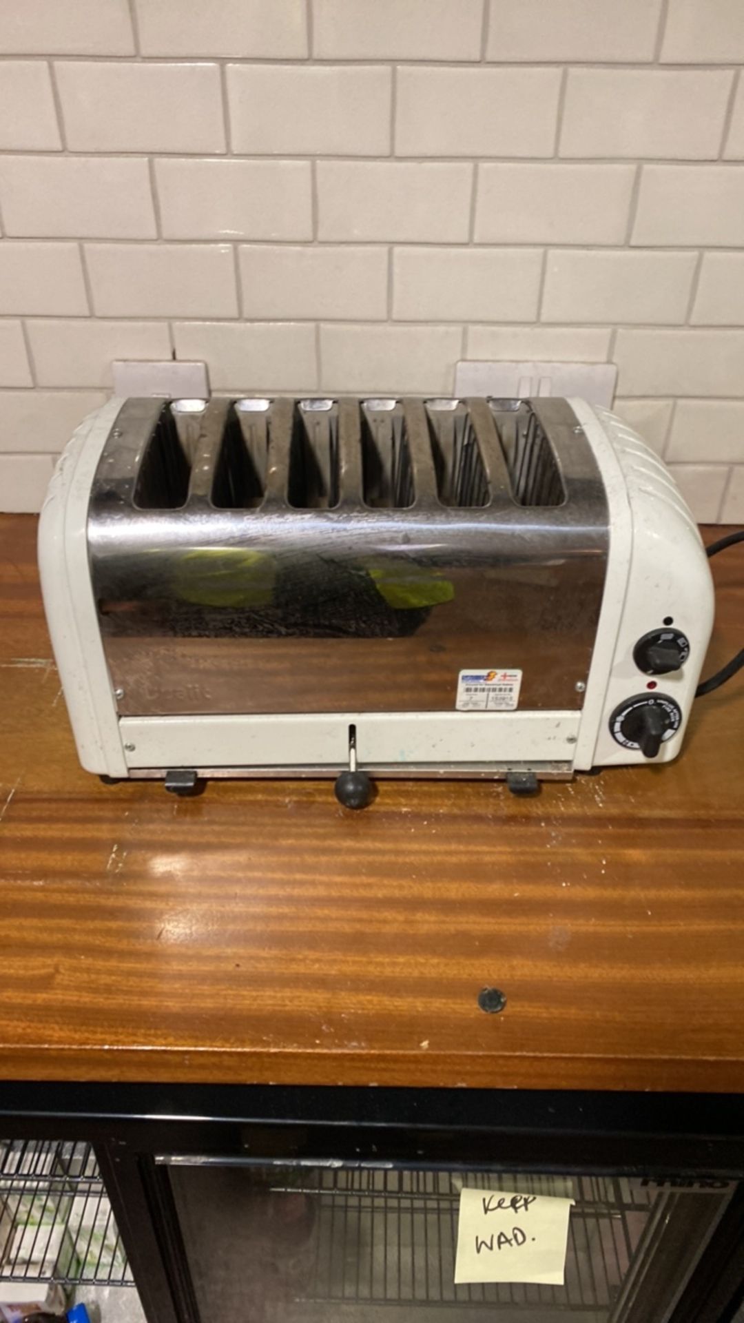 Dualit 6 piece toaster - Image 4 of 4