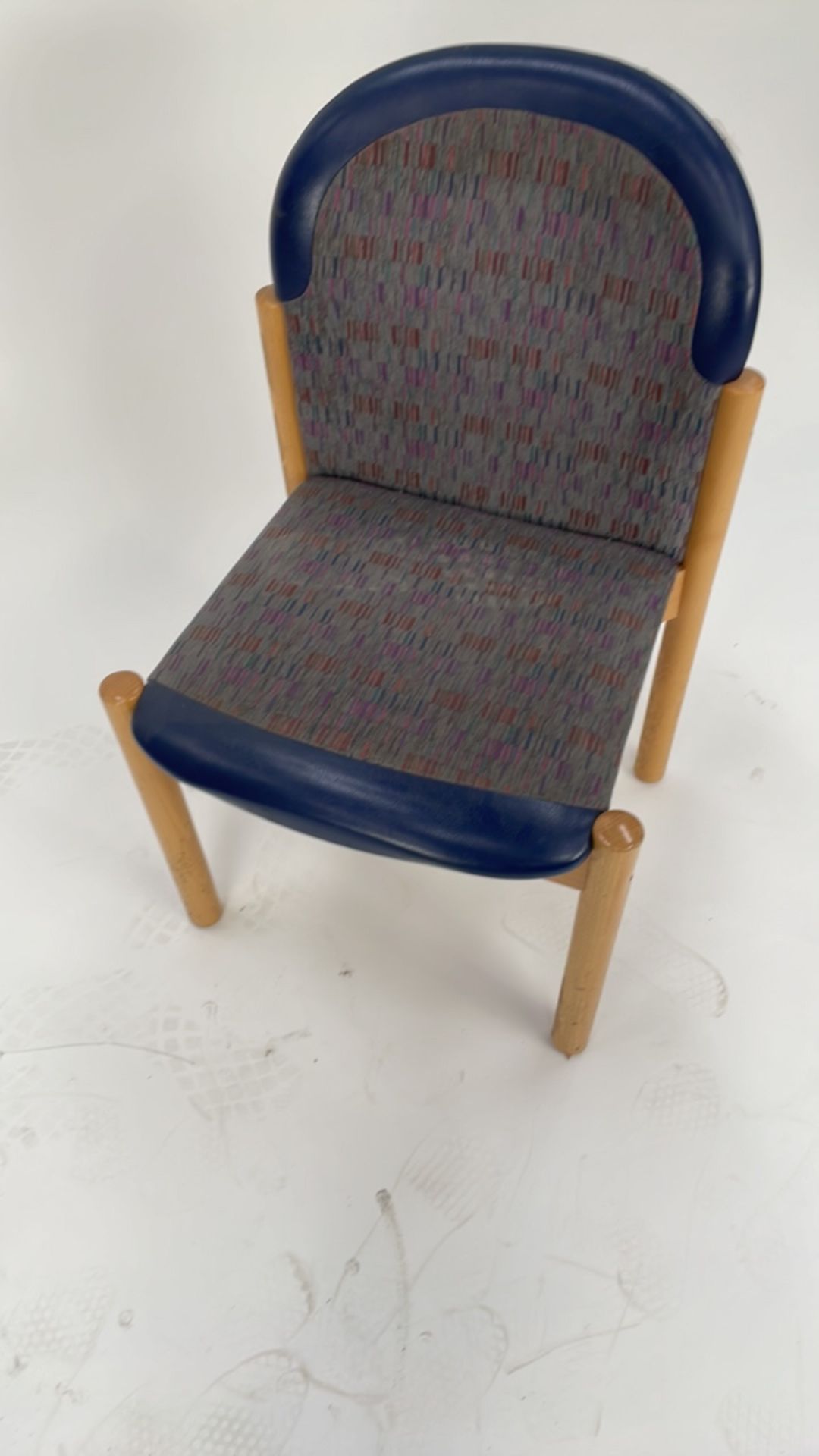 Wooden Framed Fabric Chair - Image 3 of 3