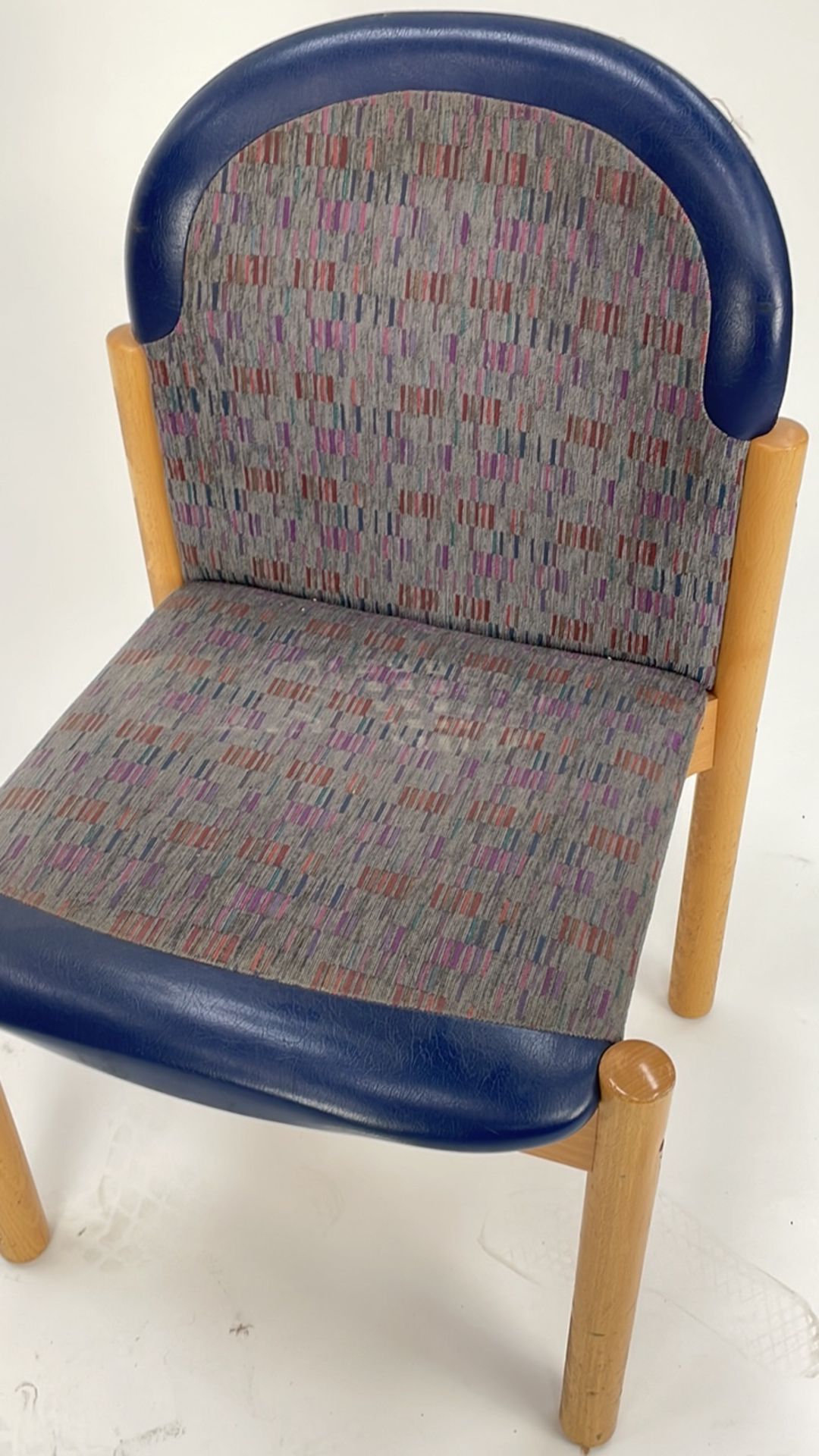 Wooden Framed Fabric Chair - Image 2 of 3