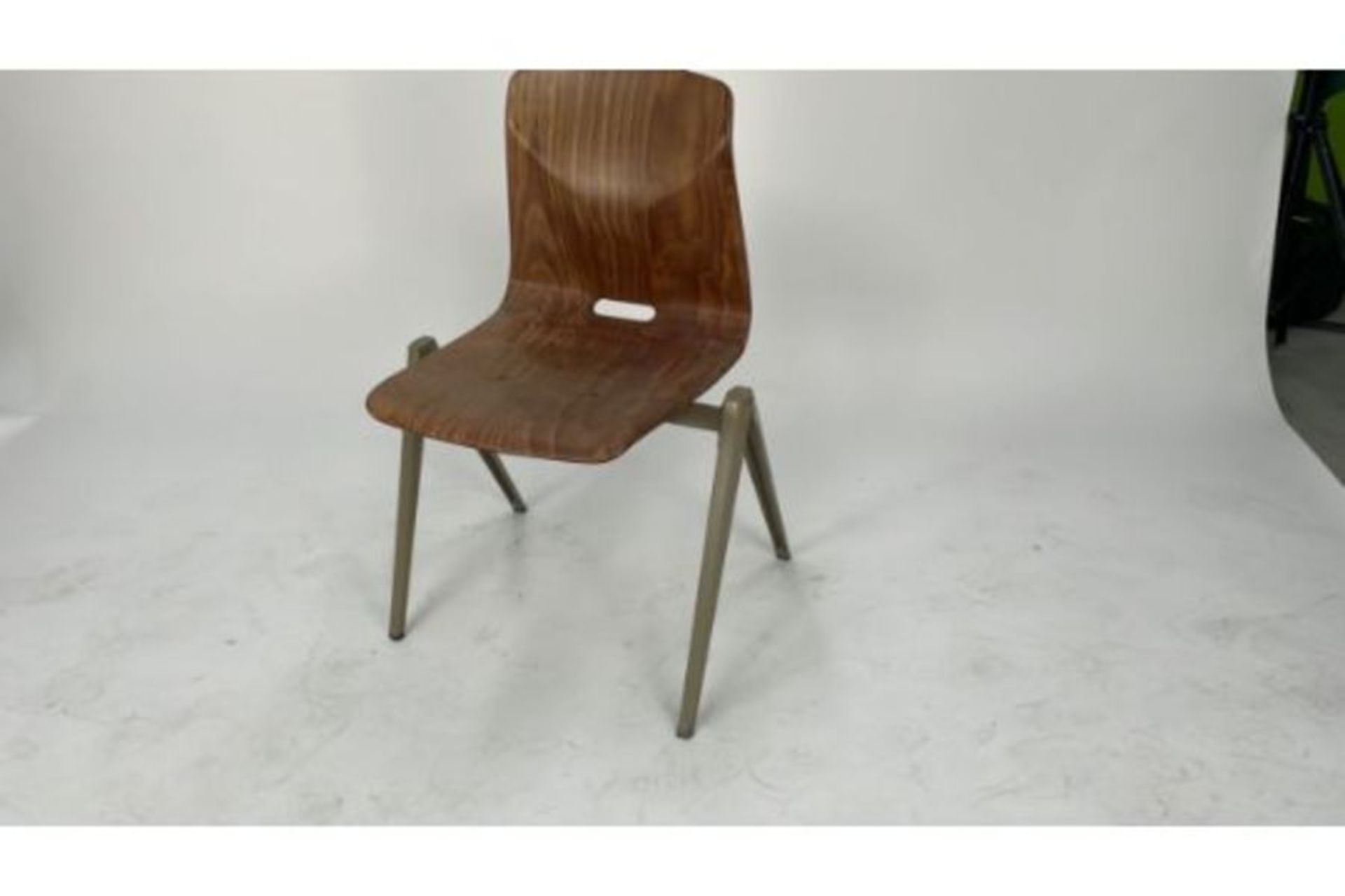 Mid Century Wooden Chair - Image 2 of 2