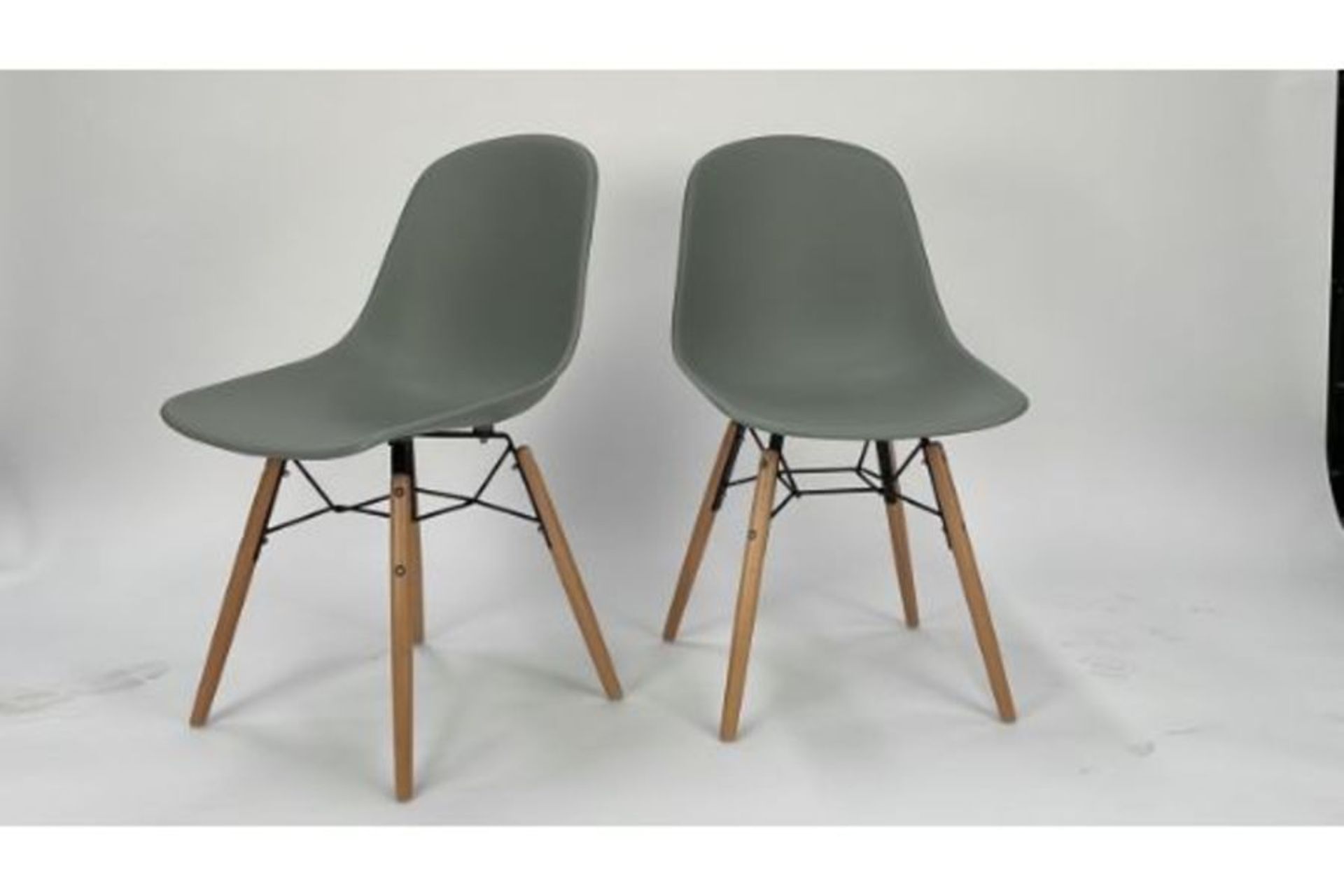 Moss Grey Dining Chairs