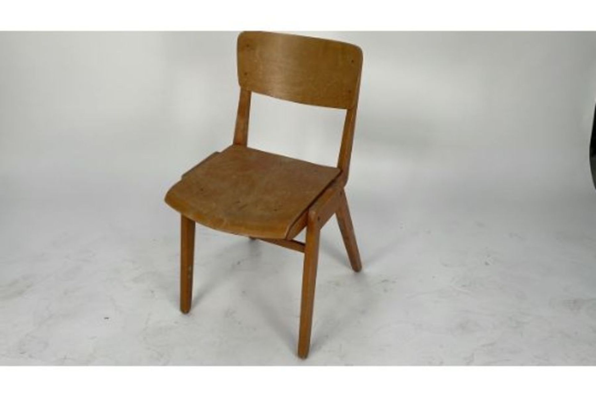 Mid Century Wooden Chair - Image 2 of 2