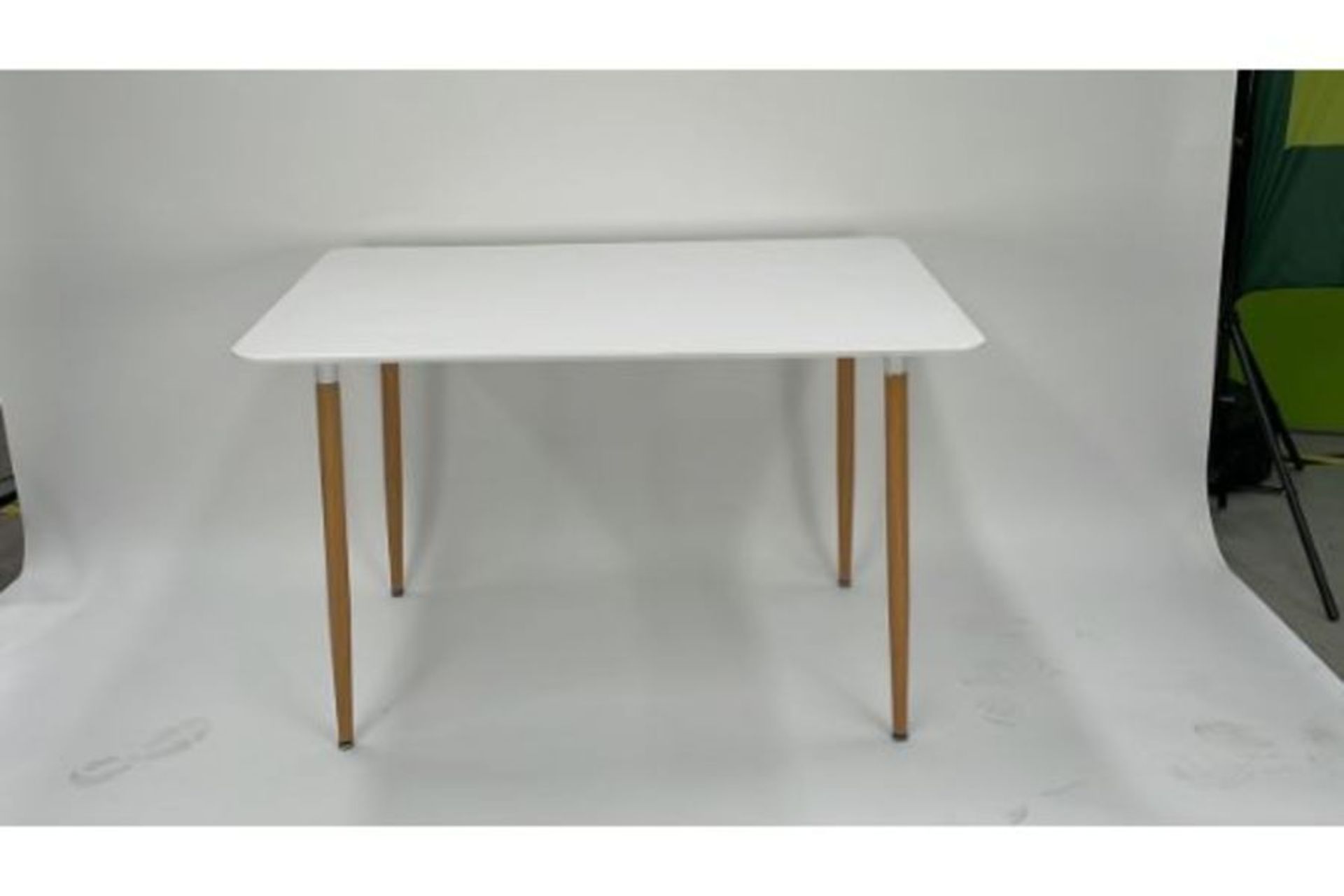 Hampton White Matte Table - Image 2 of 2