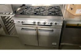 Falcon Dominator MkII 6 burner gas range