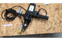 Refina EHB32/2.2 electric drill 110v, missing Chuck (A771175), stickered as 6