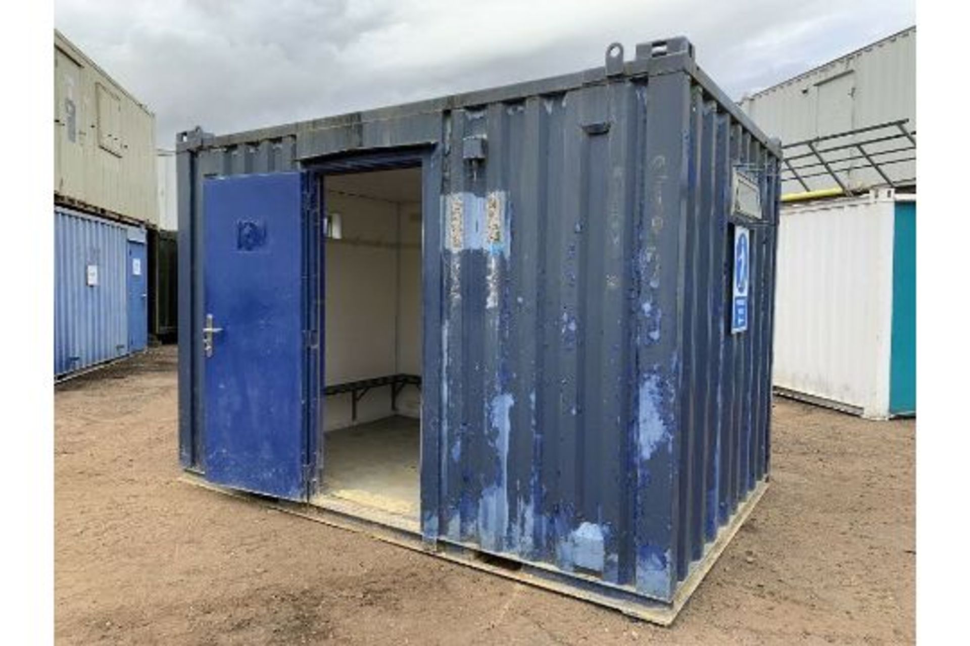 12ft Portable Site Office Cabin Drying Room Anti V