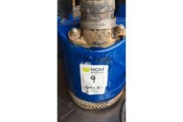 Submersible pump 110v, no hose 2 inch outlet