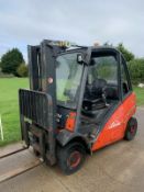 Linde H25 Gas Container Spec Forklift