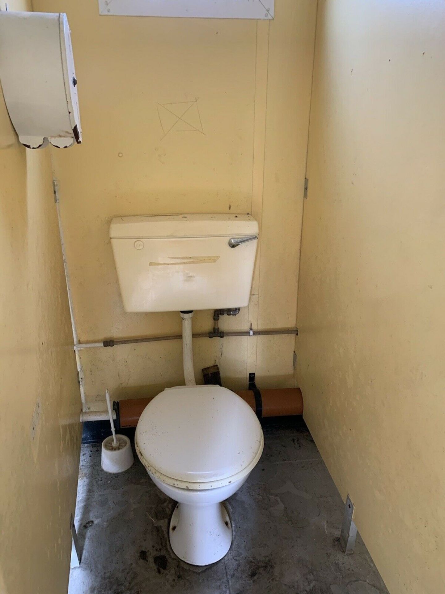 32ft Portable Toilet Block Shower Block Anti Vandal Steel Cabin - Image 5 of 8