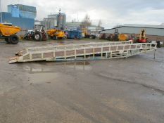 Loading ramp container ramps dock forklift yard