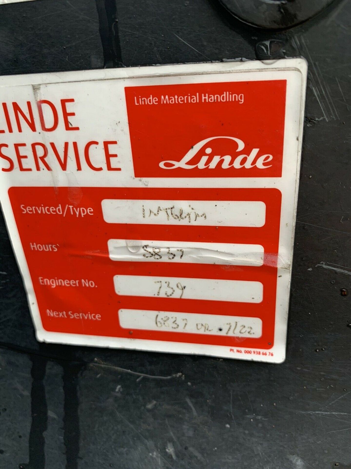 Linde 2.5 Tonne Diesel Forklift Container Spec - Image 7 of 7