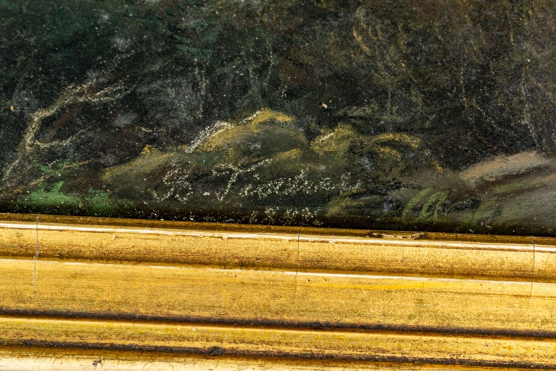 "Sommerliche Flusslandschaft im Elbsandsteingebirge" - detailreiches Pastell, c - Bild 8 aus 10