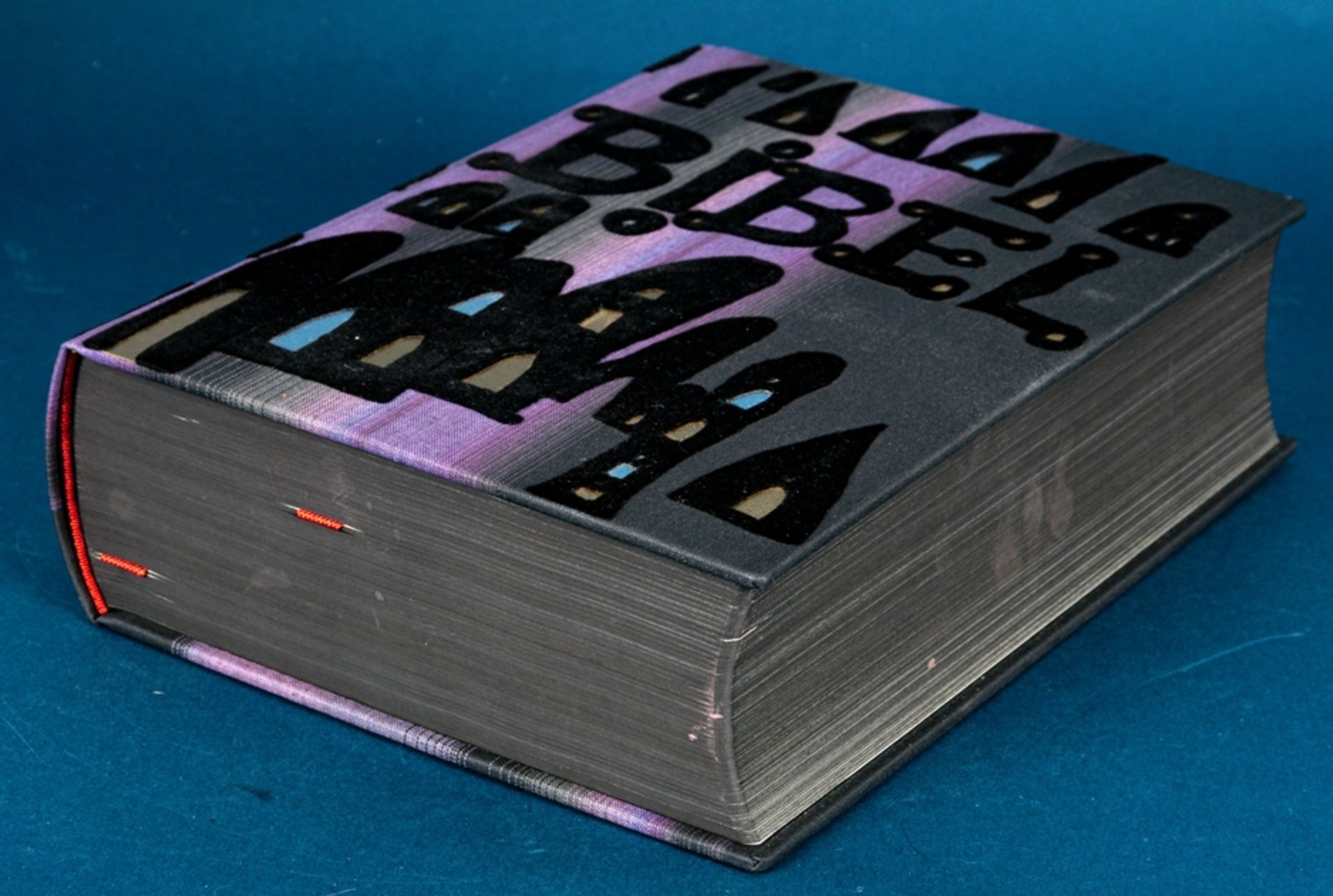 "Die Bibel" - von Friedensreich Hundertwasser illustrierte Bibel in orig. Schub - Image 8 of 15