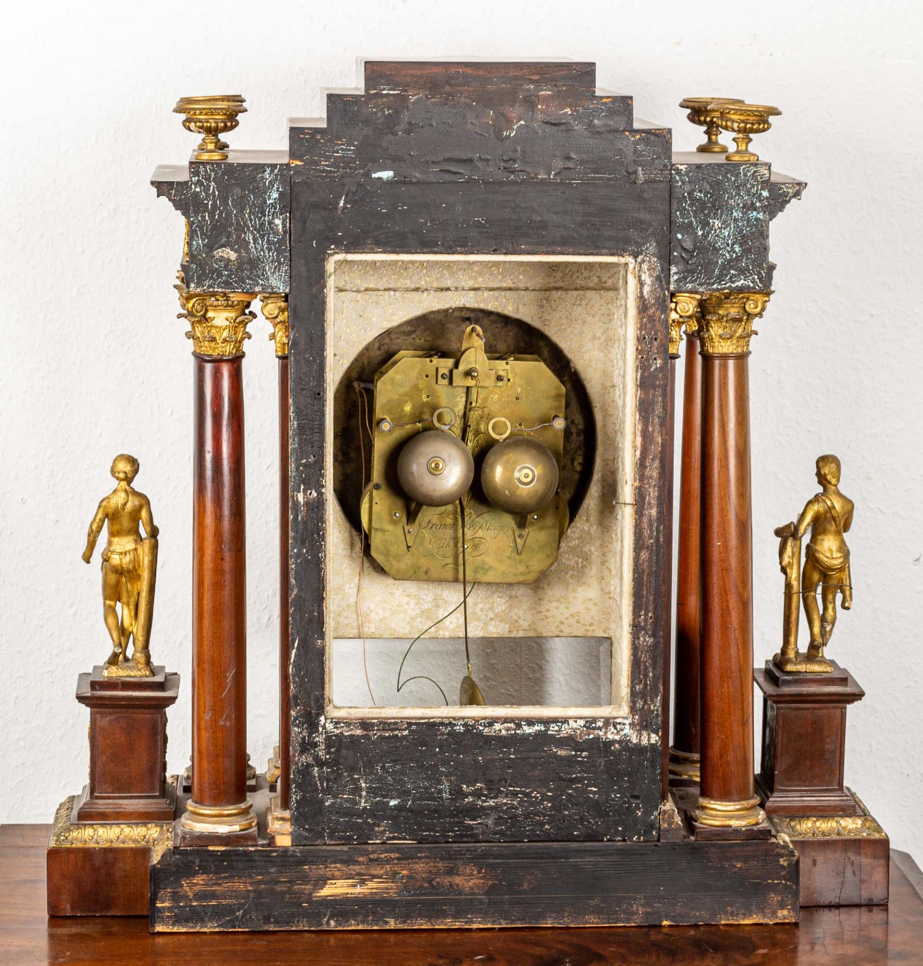 Imposante klassizistische Pendule; außergewöhnlich reich dekoriertes, prunkvoll - Bild 2 aus 39