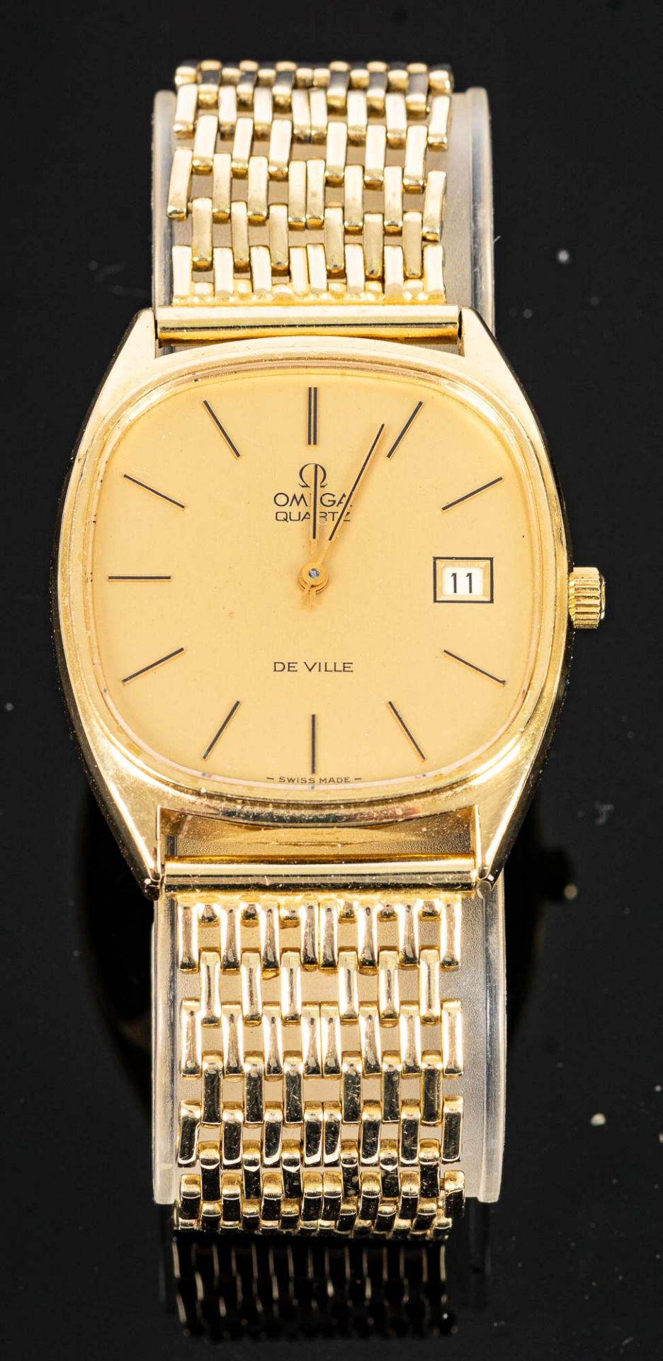 Zeitlos elegante OMEGA DE VILLE Herrenarmbanduhr der 1970er/80er Jahre. Cal. 13 - Image 8 of 12