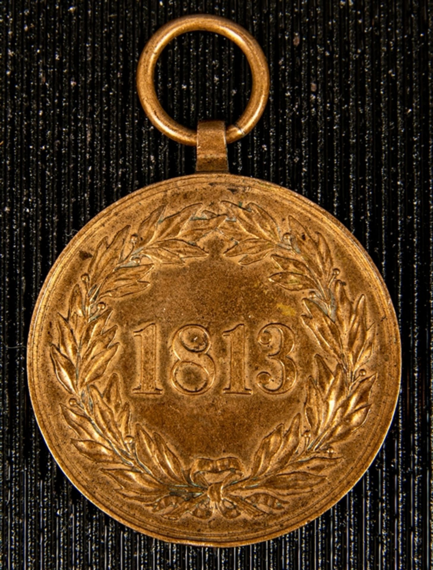 Kriegsgedenkmünze für die Freiwilligen von 1813 (Befreiungskriege), verliehen v